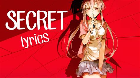 Nightcore Secret Lyrics Youtube