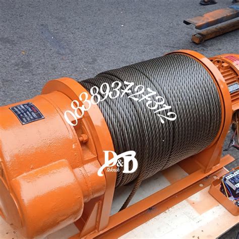 Jual Electric Hoist Winch Ton X Mtr Germany Phase Weka V