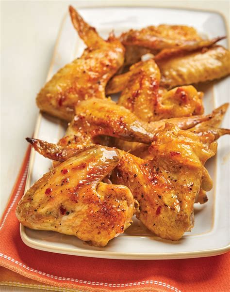 Hot Honey Garlic Wings Recipe