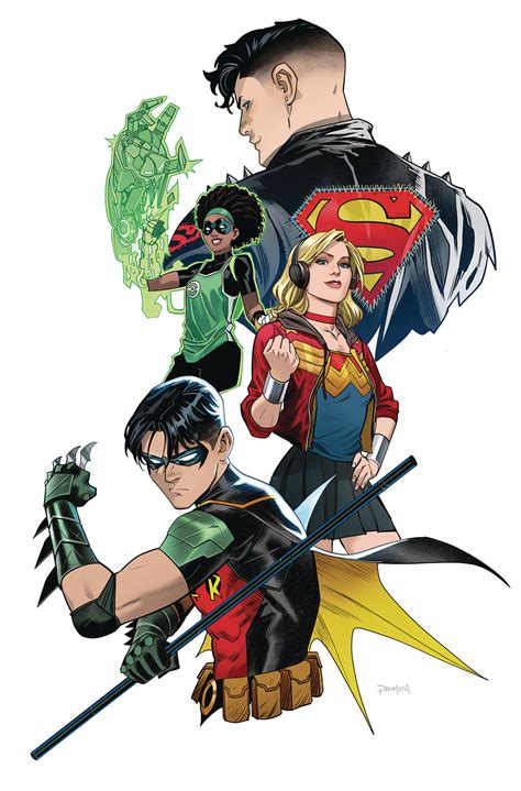 Young Justice By Dan Mora Rdccomics