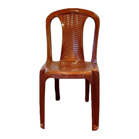 Brown Plastic Armless Chair At Rs 450 Armless Plastic Chairs In