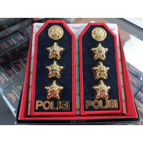 Jual Pangkat Pdu Polisi Akbp Lis Merah Shopee Indonesia