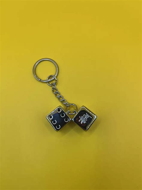 Stussy Dice Keychain マーケティング 小物