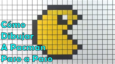 Cómo Dibujar a Pacman en 8-bit o Pixel Art! TUTORIAL PASO A PASO - YouTube