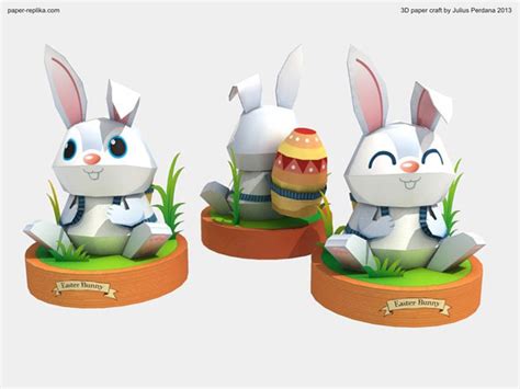Easter Bunny Paper Craft