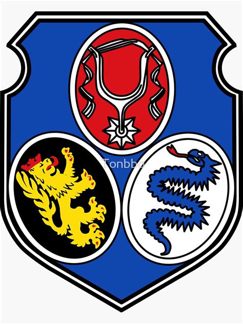 Dachau Coat Of Arms Germany Sticker For Sale By Tonbbo Redbubble