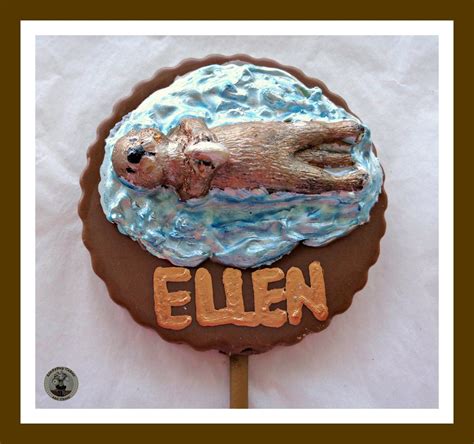Otter Gift/Chocolate Gift for Her Him/Chocolate Sea | Etsy