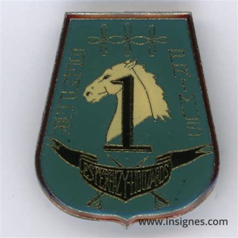 R Giment De Hussards Escadron Insigne Fabrication Mayer