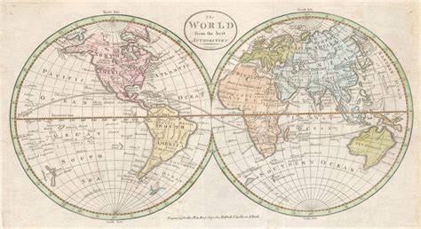 File1798 Payne Map Of The World Pre 1800 American Map Geographicus