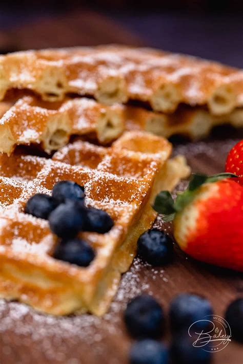 Belgische Waffeln Einfaches Rezept Leckerer Waffelteig Artofit