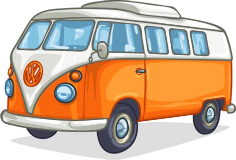 Camper Van Clipart Hd Png Camper Van Icon Cartoon Style Style Icons