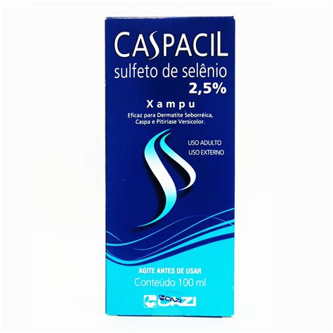 SULFETO DE SELENIO CASPACIL 2 5 SHAMPOO 100ML