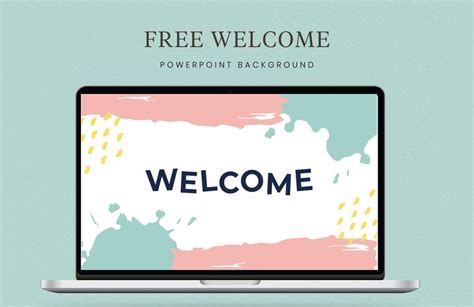 Welcome Powerpoint Background in Illustrator, SVG, JPG, EPS - Download | Template.net