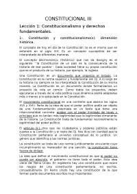 Constitucional Iii Lecci N Constitucionalismo Y Derechos Fundame