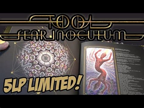 TOOL Fear Inoculum 5LP Vinyl Box Set Unboxing Review YouTube