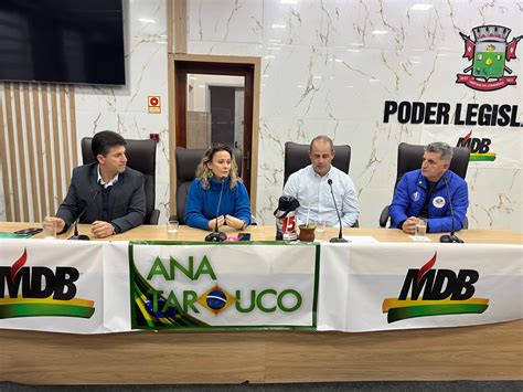 Apoio De Quatro Partidos Ana Tarouco Oficializada Como Candidata