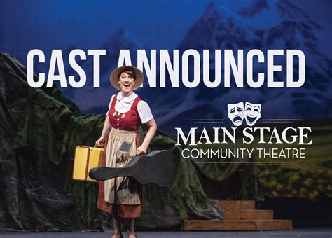 Cast Announced for Sound of Music — Main Stage Community Theatre