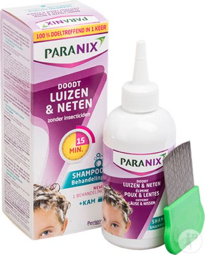 Paranix Behandelingsshampoo Tegen Hoofdluizen En Neten 200ml 1 Kam