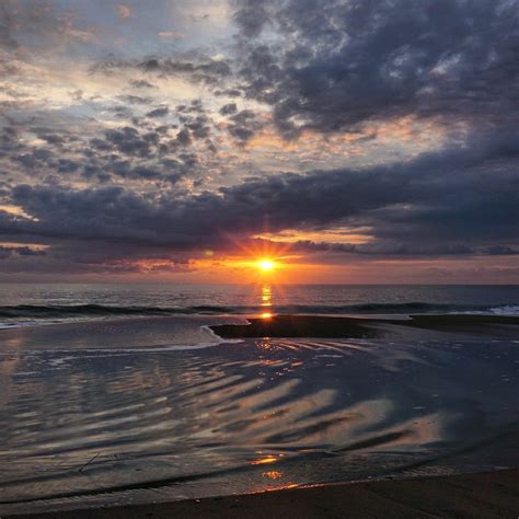 Sunrise In Ocean City Maryland