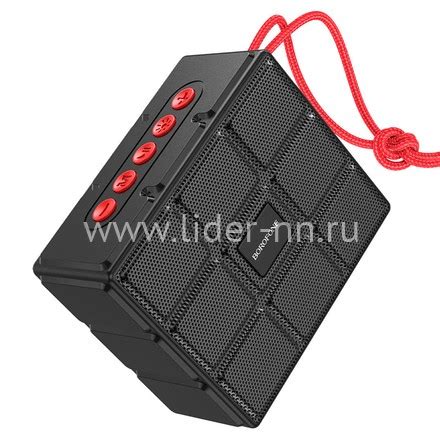 Колонка BOROFONE (BR16) Bluetooth/USB/MicroSD/TWS (черная) | Lider-NN ...