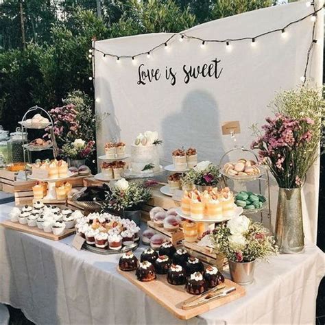 50 Awesome Wedding Dessert Bar Ideas To Rock Weddinginclude