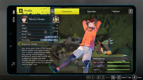 Minoru Hinata Character Digimon Survive Wiki Grindosaur