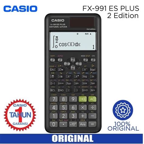 Jual Casio Fx Es Plus Scientific Kalkulator Fx Es Plus