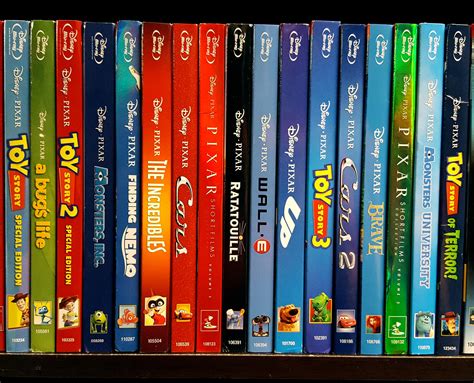 Finally got the last of the slipcovers and completed(for now) my Pixar collection : dvdcollection