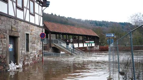 Hochwasser Schulfrei in Hann Münden