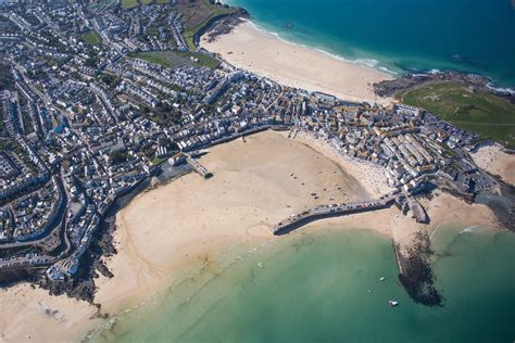 St Ives from the air | Go South West | Travel in South West England