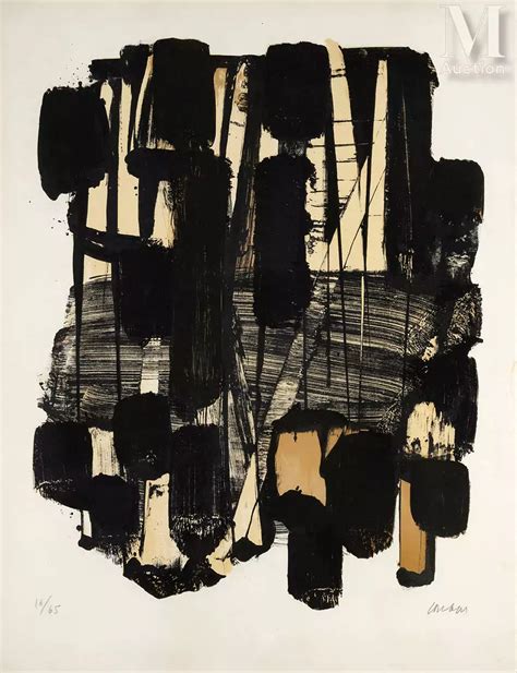 Pierre SOULAGES né en 1919 Lot 7 enchères