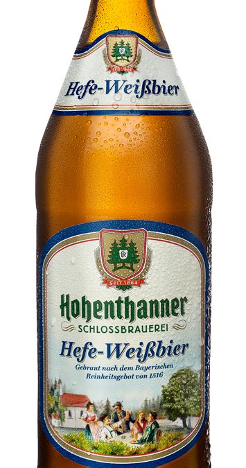 Hefe Wei Bier Hohenthanner Schlossbrauerei Shop