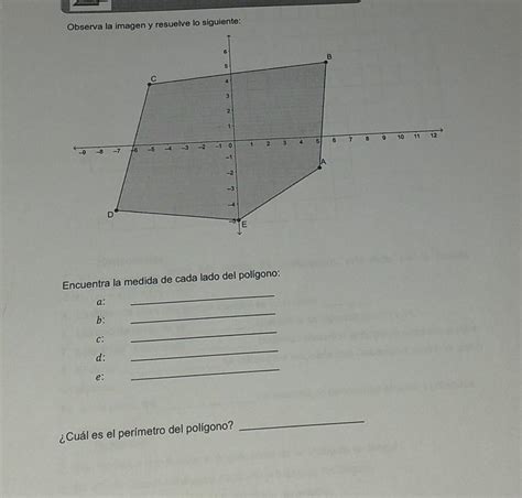 Encuentra la medida de cada lado de polígono Ayudenmeeee por favorrr