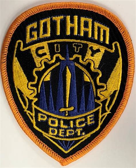 Batman City Of Gotham Police Department Comic And Movie Series