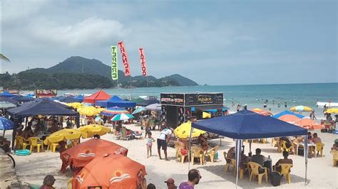 Praia Lotada Em Ubatuba SP Nessa Sexta Feira YouTube