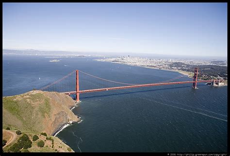 Photograph by Philip Greenspun: golden-gate-bridge-aerial-4