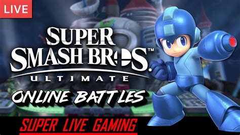 Super Smash Bros Ultimate Live Stream Online Battles With Viewers Super Live Gaming Youtube