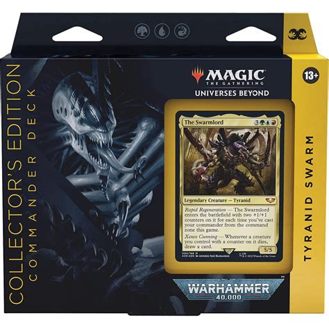 Acheter Mtg Deck Commander Collector Warhammer 40k Tyranid Swarm