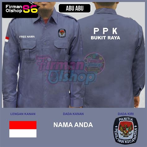 Jual Big Size Kemeja Ppk Baju Ppk Kemeja Big Size Ppk Seragam Ppk