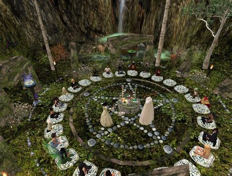 A Gorgeous Circle For An Ostara Ritual Or Any Outdoorwoodland Witchy