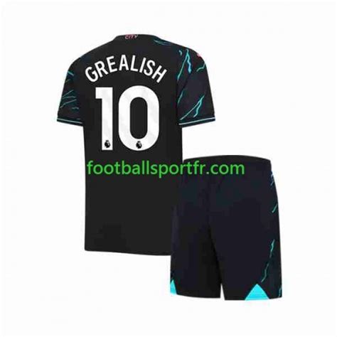 Tenue Manchester City Jack Grealish Enfant Troisieme