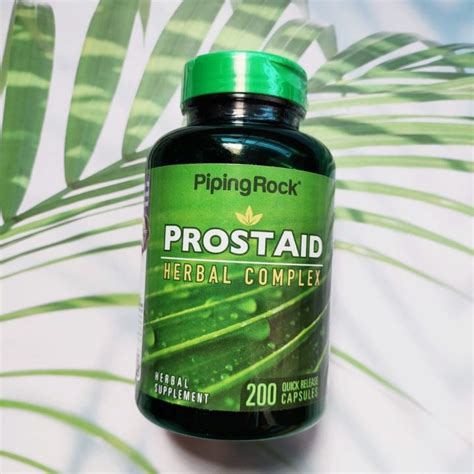 Prostaid Herbal Complex 200 Quick Release Capsules Piping Rock® Th