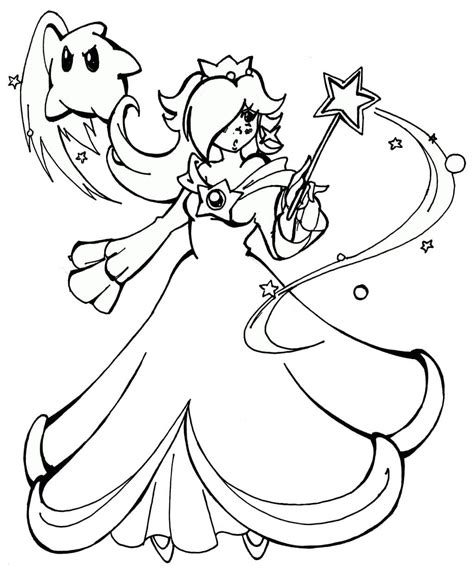 Dibujos De Rosalina Para Colorear Dibujos Online Com