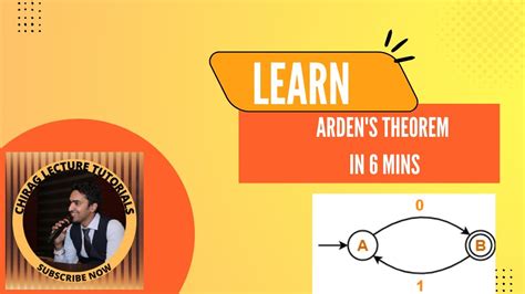 Learn Ardens Theorem In 6 Minutes Finite Automata To Regular