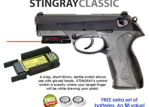 Armalaser Stingray Red Laser For Beretta Px4 Storm Full Size 92 M9a1 M92a1 M96a1 Laser Sight Pro