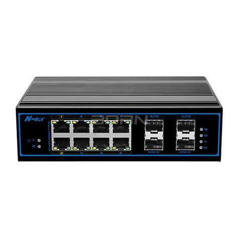 Промышленный PoE-коммутатор L2 N-Net NIE8084PGM(90W) 10/100/1000M ...