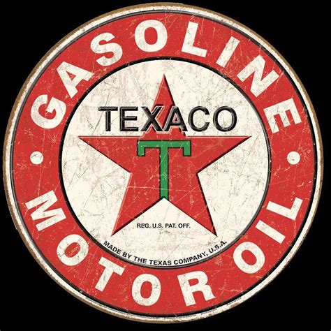 Texaco Texaco 1926 Logo Wholesale Metal Signs