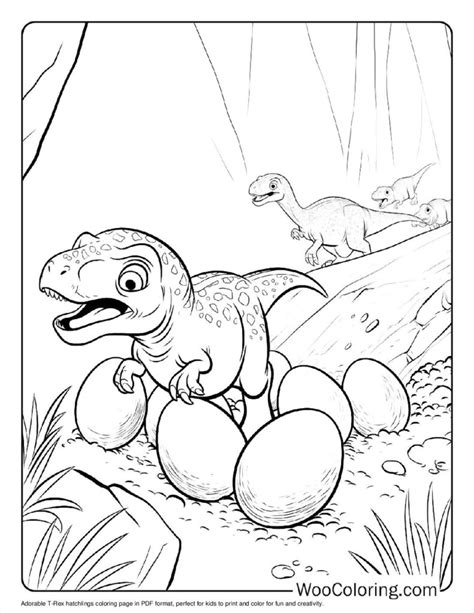 100 T Rex Coloring Pages Free Printable Pdf Woo Coloring