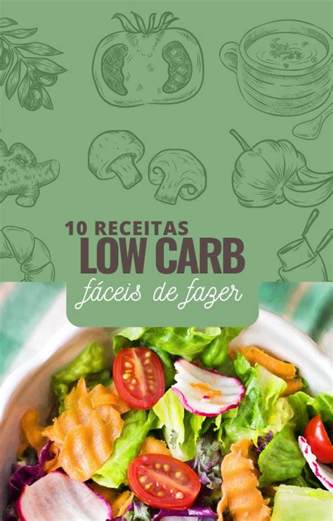 10 receitas low carb fáceis de fazer Mundo Dos Ebooks Hotmart