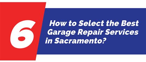 How To Select The Best Garage Repair Services In Sacramento Haney Door